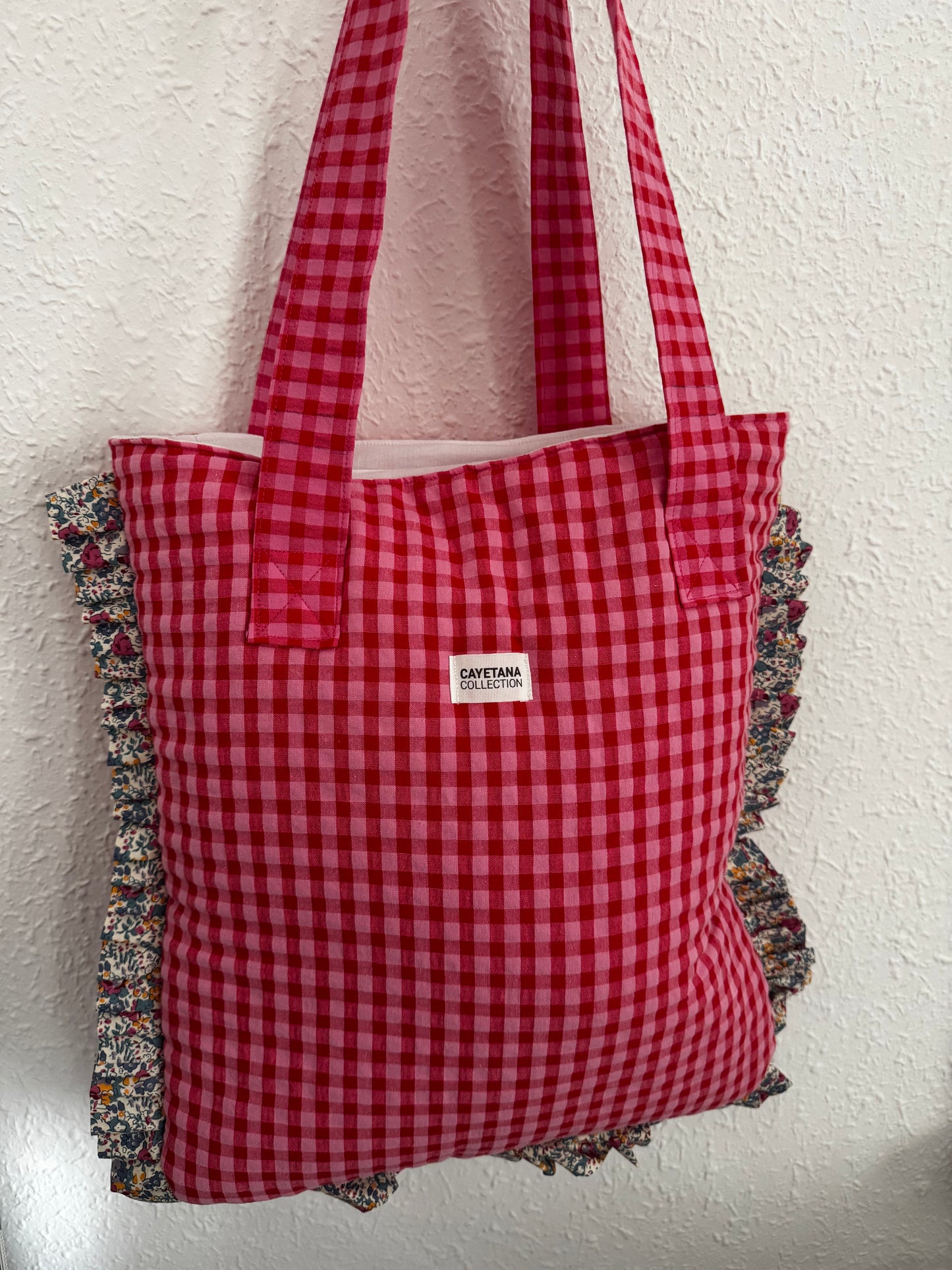 Tote bag con volante